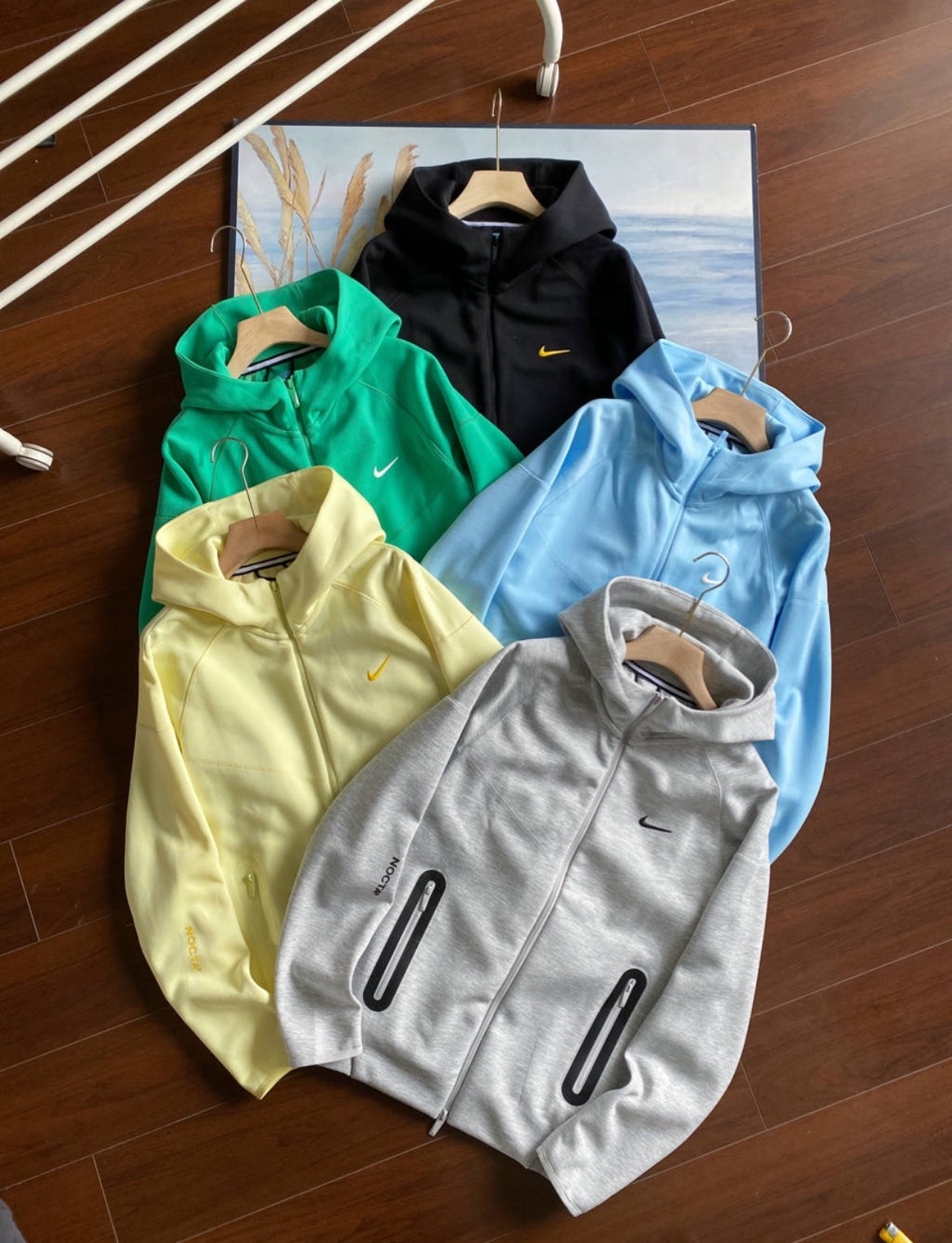 Pack de 5 vestes nike universelle